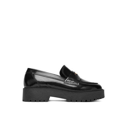 Loafersy Gino Rossi C-CARRIE1 Czarny ze sklepu eobuwie.pl w kategorii Lordsy damskie - zdjęcie 184614836