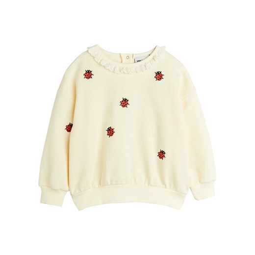 MINI RODINI Bluza 2522010711 Biały Regular Fit ze sklepu MODIVO w kategorii Bluzy dziewczęce - zdjęcie 184615035