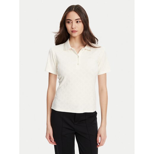 Guess Sweter V5YP01 KCX12 Écru Regular Fit ze sklepu MODIVO w kategorii Swetry damskie - zdjęcie 184615049
