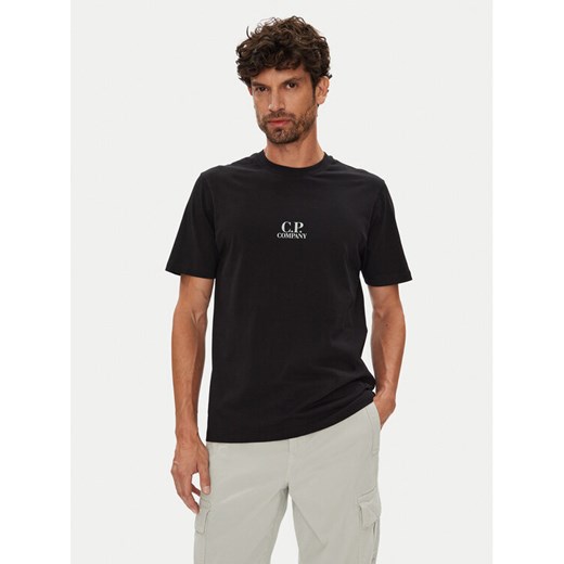 C.P. Company T-Shirt 19CMTS106A006586W Czarny Regular Fit ze sklepu MODIVO w kategorii T-shirty męskie - zdjęcie 184615068