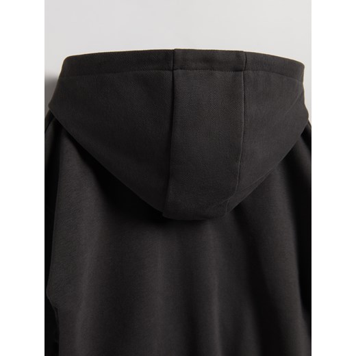 Reserved - Bawełniana bluza z kapturem - ciemnoszary Reserved 98 (2-3 lata) Reserved