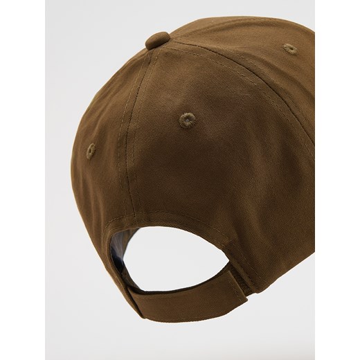 Reserved - Bawełniana czapka baseball - brązowy Reserved ONE SIZE Reserved