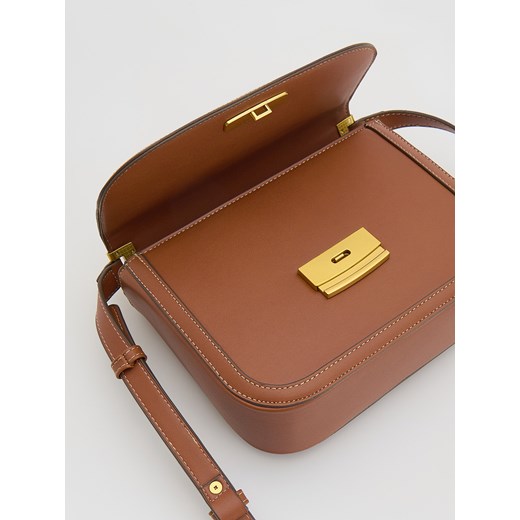 Reserved - Torebka z klamrą - brązowy Reserved ONE SIZE Reserved