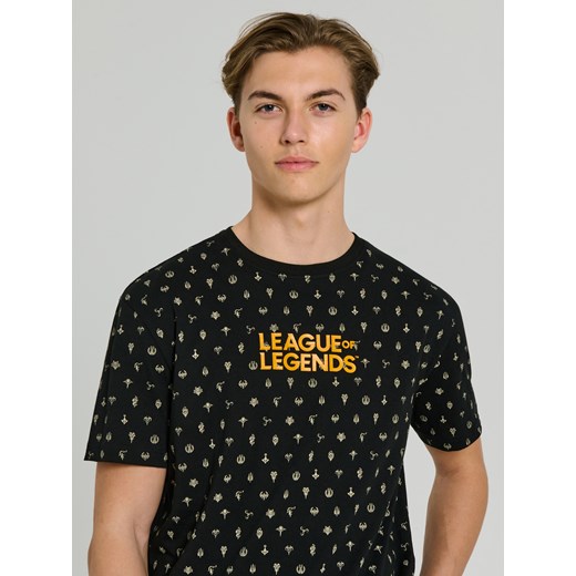 Sinsay - Koszulka z nadrukiem League of Legends - czarny Sinsay XS Sinsay