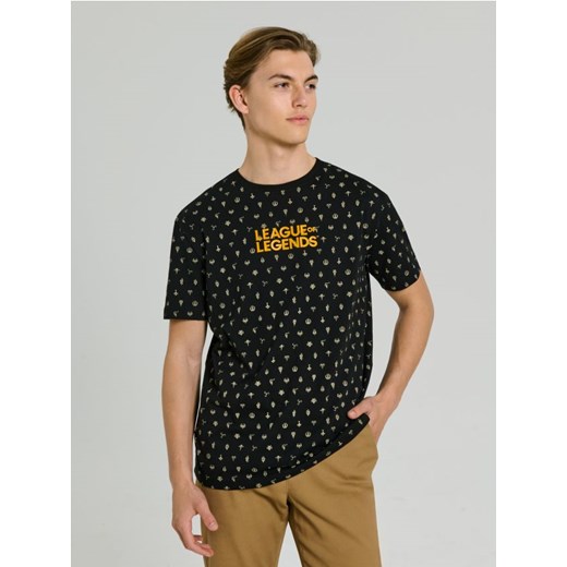 Sinsay - Koszulka z nadrukiem League of Legends - czarny Sinsay 2XL Sinsay