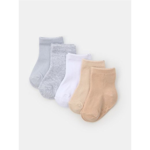 Sinsay - Skarpetki antypoślizgowe 5 pack - wielobarwny ze sklepu Sinsay w kategorii Skarpetki dziecięce - zdjęcie 184617018