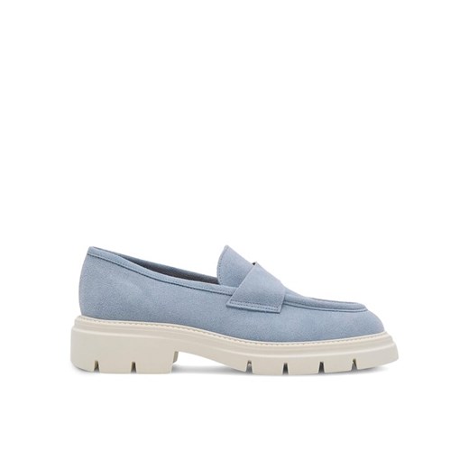 Gino Rossi Loafersy GRACE-E24-26372LM Błękitny ze sklepu MODIVO w kategorii Półbuty damskie - zdjęcie 184617258