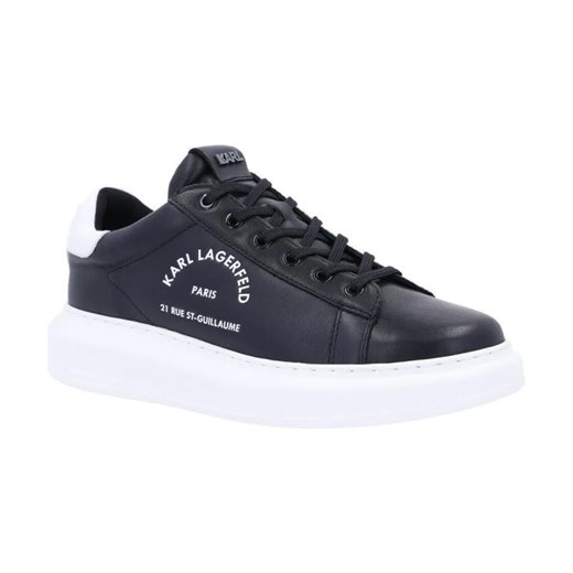 Karl Lagerfeld Skórzane sneakersy KAPRI ze sklepu Gomez Fashion Store w kategorii Buty sportowe męskie - zdjęcie 184618515