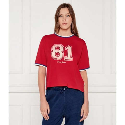 Guess Jeans T-shirt | Loose fit ze sklepu Gomez Fashion Store w kategorii Bluzki damskie - zdjęcie 184618567