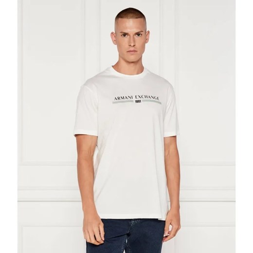Armani Exchange T-shirt | Regular Fit ze sklepu Gomez Fashion Store w kategorii T-shirty męskie - zdjęcie 184618597