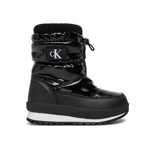 Śniegowce Calvin Klein Jeans V3A5-81037-1485 M Czarny ze sklepu eobuwie.pl w kategorii Buty zimowe dziecięce - zdjęcie 184620216