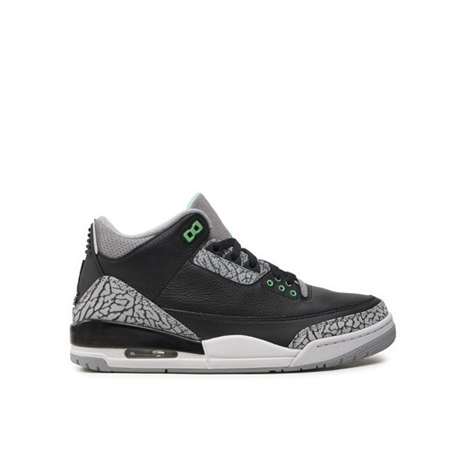 Sneakersy Nike Air Jordan 3 Retro CT8532 031 Czarny ze sklepu eobuwie.pl w kategorii Buty sportowe męskie - zdjęcie 184620259