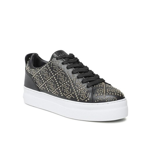 Sneakersy Guess Giaa7 FL5GA7 ELE12 Czarny ze sklepu eobuwie.pl w kategorii Buty sportowe damskie - zdjęcie 184620307