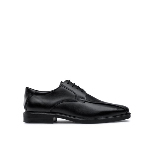 Półbuty Geox U Brandolf A U024VA 00043 C9999 Czarny ze sklepu eobuwie.pl w kategorii Buty eleganckie męskie - zdjęcie 184620378