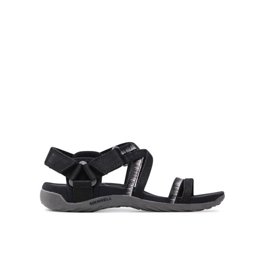 Sandały Merrell Terran 3 Cush Lattice J002712 Czarny ze sklepu eobuwie.pl w kategorii Sandały damskie - zdjęcie 184620395