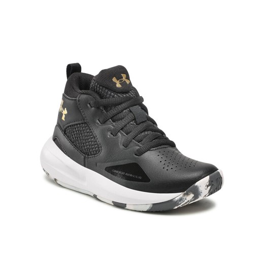 Buty do koszykówki Under Armour Ua Ps lockdown 5 3023534-003 Czarny ze sklepu eobuwie.pl w kategorii Buty sportowe dziecięce - zdjęcie 184620446