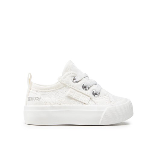 Tenisówki Big Star Shoes JJ374020 Biały ze sklepu eobuwie.pl w kategorii Buciki niemowlęce - zdjęcie 184620459