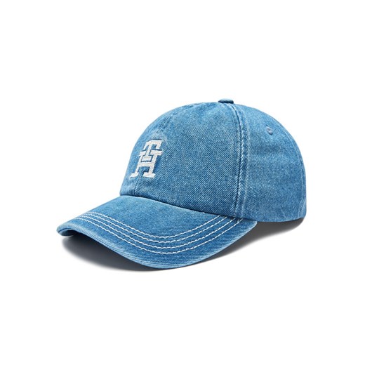 Czapka z daszkiem Tommy Hilfiger AU0AU01716 Niebieski ze sklepu eobuwie.pl w kategorii Czapki dziecięce - zdjęcie 184620475