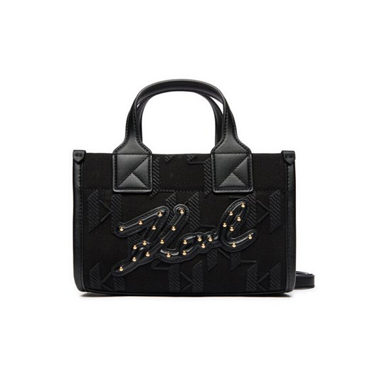 Torebka KARL LAGERFELD 246W3012 Czarny ze sklepu eobuwie.pl w kategorii Torby Shopper bag - zdjęcie 184620476