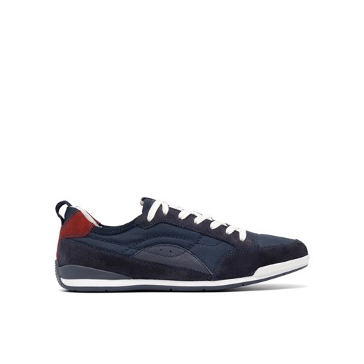 Sneakersy Gino Rossi ALESSIO-01 MI08 Granatowy ze sklepu eobuwie.pl w kategorii Półbuty męskie - zdjęcie 184620495