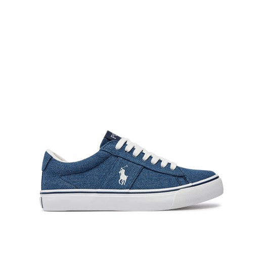 Tenisówki Polo Ralph Lauren RF103990 J Granatowy ze sklepu eobuwie.pl w kategorii Trampki dziecięce - zdjęcie 184620517