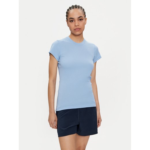 Helly Hansen Koszulka techniczna W Hh Tech T-Shirt 48373 Niebieski Slim Fit ze sklepu MODIVO w kategorii Bluzki damskie - zdjęcie 184623206