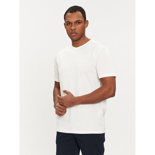 Selected Homme T-Shirt 16088574 Biały Regular Fit ze sklepu MODIVO w kategorii T-shirty męskie - zdjęcie 184623317