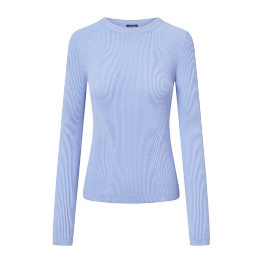 JOOP! Sweter 58 253KN58Karloa 30047481 Błękitny Slim Fit ze sklepu MODIVO w kategorii Swetry damskie - zdjęcie 184623398