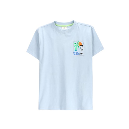 Coccodrillo T-Shirt WC5143216VBD Błękitny Regular Fit ze sklepu MODIVO w kategorii T-shirty chłopięce - zdjęcie 184623539