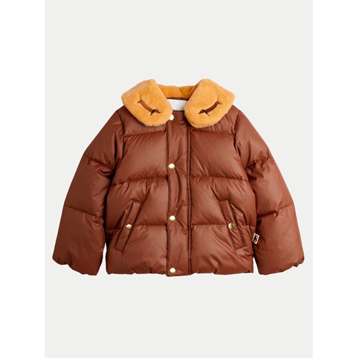 Mini Rodini Kurtka puchowa 2471013316 Brązowy Regular Fit ze sklepu MODIVO w kategorii Kurtki chłopięce - zdjęcie 184623605