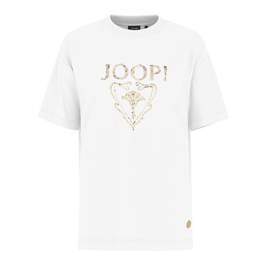JOOP! T-Shirt 58 253JE58Tomma 30047768 Biały Regular Fit ze sklepu MODIVO w kategorii Bluzki damskie - zdjęcie 184623606