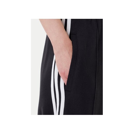 adidas Spodnie dresowe adicolor 3-Stripes JV7473 Czarny Wide Leg S MODIVO