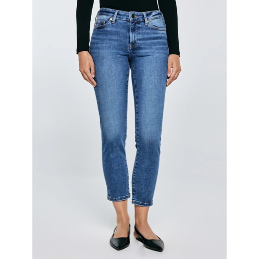 Jeansy damskie z krótką nogawką niebieskie Adela Cropped 332 ze sklepu Big Star w kategorii Jeansy damskie - zdjęcie 184626029