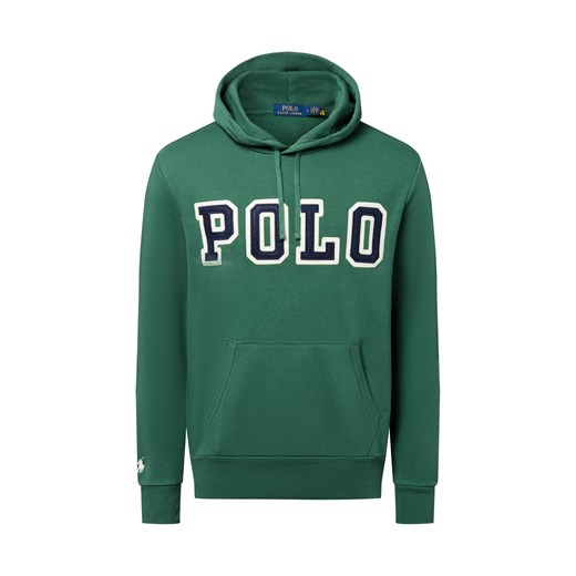 Polo Ralph Lauren Męski sweter z kapturem Mężczyźni jodłowy wzorzysty ze sklepu vangraaf w kategorii Bluzy męskie - zdjęcie 184627197