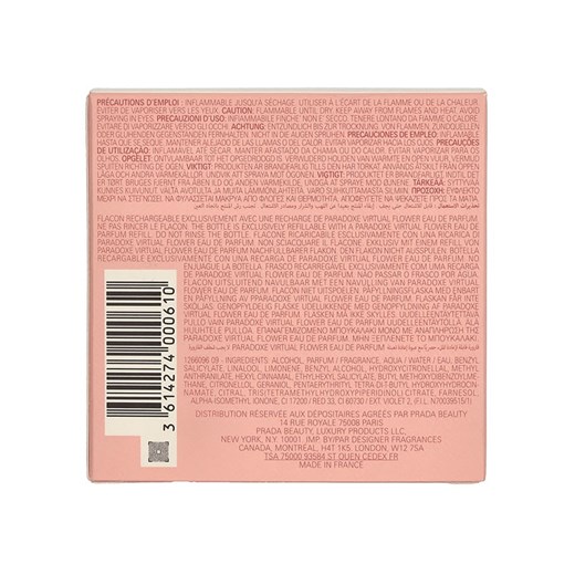PRADA Prada Paradoxe Virtual Flower - EDP - 30 ml Prada onesize Limango Polska okazyjna cena