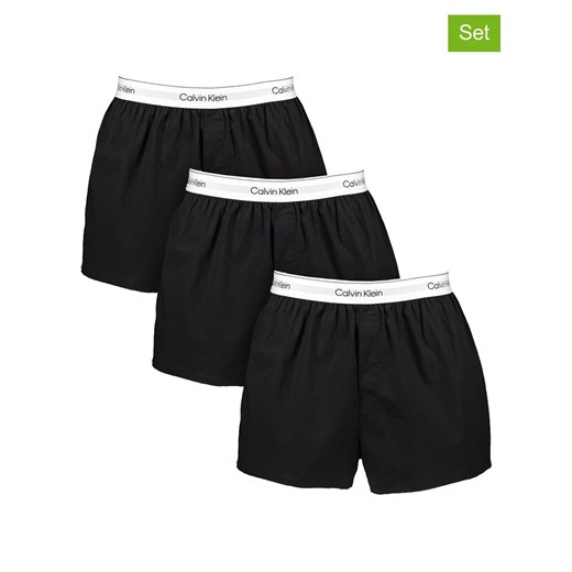 CALVIN KLEIN UNDERWEAR Bokserki (3 pary) w kolorze czarnym ze sklepu Limango Polska w kategorii Majtki męskie - zdjęcie 184627678