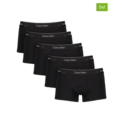 CALVIN KLEIN UNDERWEAR Bokserki (5 par) w kolorze czarnym ze sklepu Limango Polska w kategorii Majtki męskie - zdjęcie 184627707