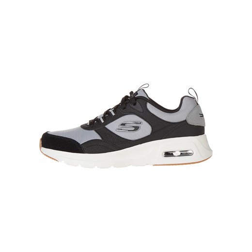 Skechers Skórzane sneakersy &quot;Air Court Yatton&quot; w kolorze szaro-czarnym ze sklepu Limango Polska w kategorii Buty sportowe męskie - zdjęcie 184627959