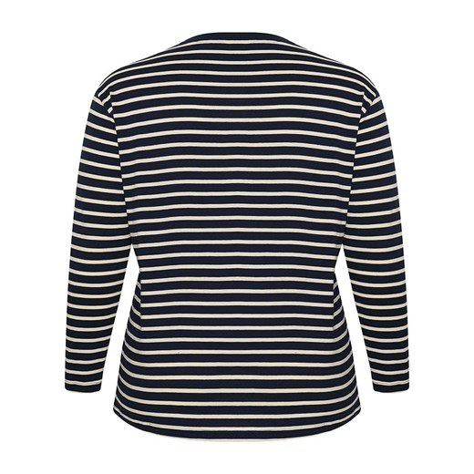 Kaffe Koszulka w kolorze granatowo-białym Kaffe M okazyjna cena Limango Polska