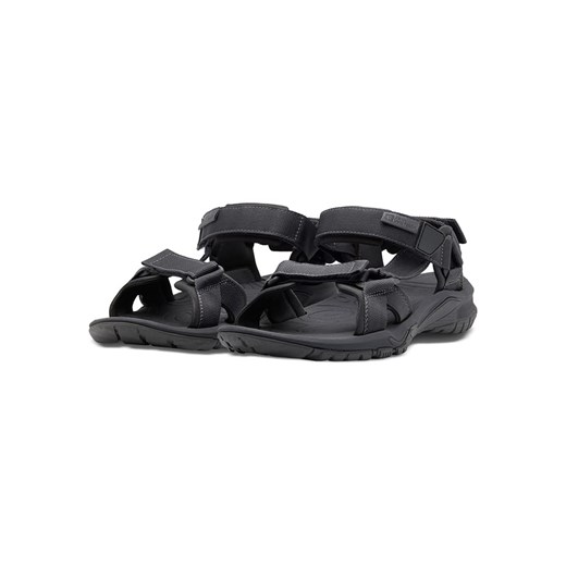 Jack Wolfskin Sandały &quot;Lakewood Ride&quot; w kolorze antracytowym ze sklepu Limango Polska w kategorii Sandały męskie - zdjęcie 184628527