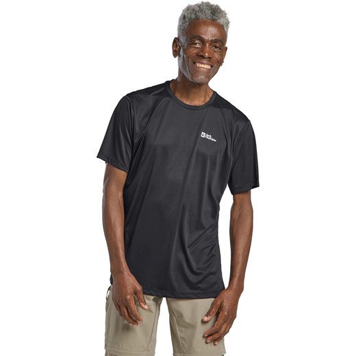 Jack Wolfskin Koszulka funkcyjna &quot;Tech T&quot; w kolorze czarnym ze sklepu Limango Polska w kategorii T-shirty męskie - zdjęcie 184628566