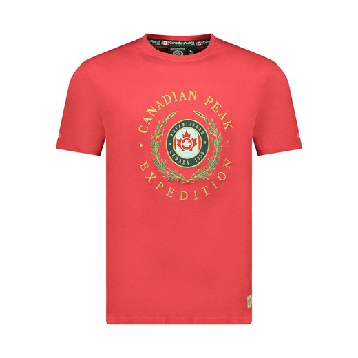 Canadian Peak Koszulka &quot;Jigereak&quot; w kolorze czerwonym ze sklepu Limango Polska w kategorii T-shirty męskie - zdjęcie 184628689