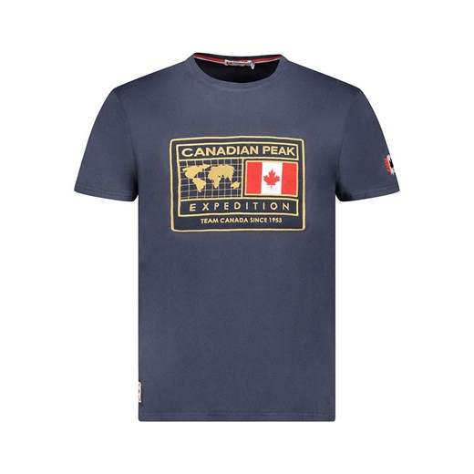 Canadian Peak Koszulka &quot;Jofoteneak&quot; w kolorze granatowym ze sklepu Limango Polska w kategorii T-shirty męskie - zdjęcie 184628717