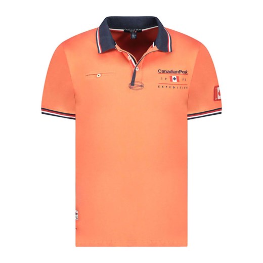 Canadian Peak Koszulka polo &quot;Konbustybleak&quot; w kolorze pomarańczowym ze sklepu Limango Polska w kategorii T-shirty męskie - zdjęcie 184628757