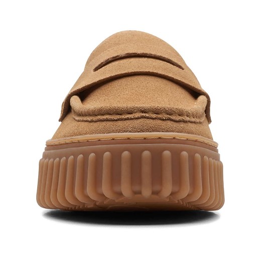 Clarks Skórzane mokasyny "Torhill Penny" w kolorze jasnobrązowym Clarks 38 wyprzedaż Limango Polska