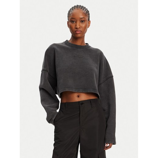 HUGO Bluza Derissa_B 50545035 Czarny Relaxed Fit ze sklepu MODIVO w kategorii Bluzy damskie - zdjęcie 184629097