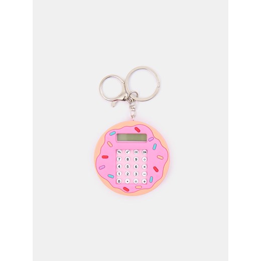 Sinsay - Brelok z kalkulatorem i grą w labirynt - wielobarwny Sinsay One Size Sinsay