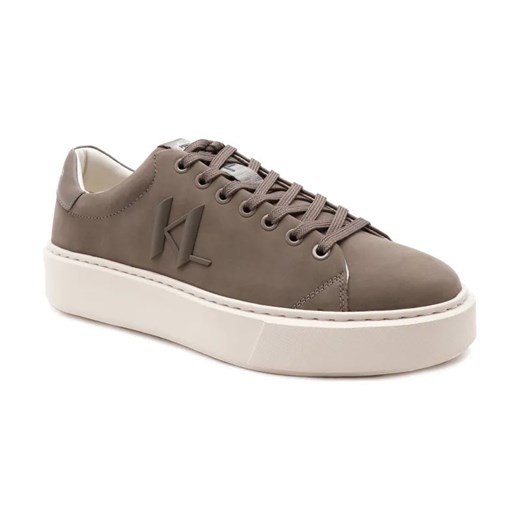 Karl Lagerfeld Skórzane trampki MAXI KUP MONOGRAM ze sklepu Gomez Fashion Store w kategorii Trampki męskie - zdjęcie 184630729