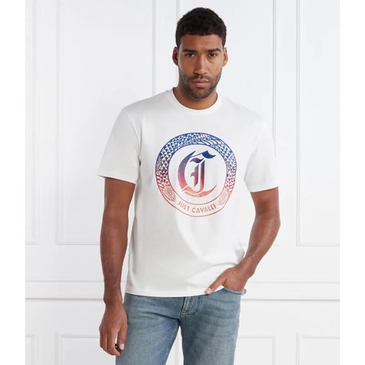 Just Cavalli T-shirt | Regular Fit ze sklepu Gomez Fashion Store w kategorii T-shirty męskie - zdjęcie 184630767