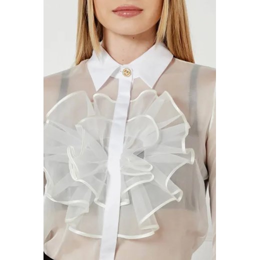 Elisabetta Franchi Jedwabna koszula | Slim Fit Elisabetta Franchi 36 promocja Gomez Fashion Store